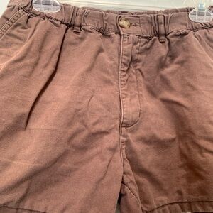 Chubbies Brown Flat Front Shorts
